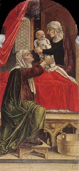 Bartolomeo Vivarini The Birth of Mary oil painting picture